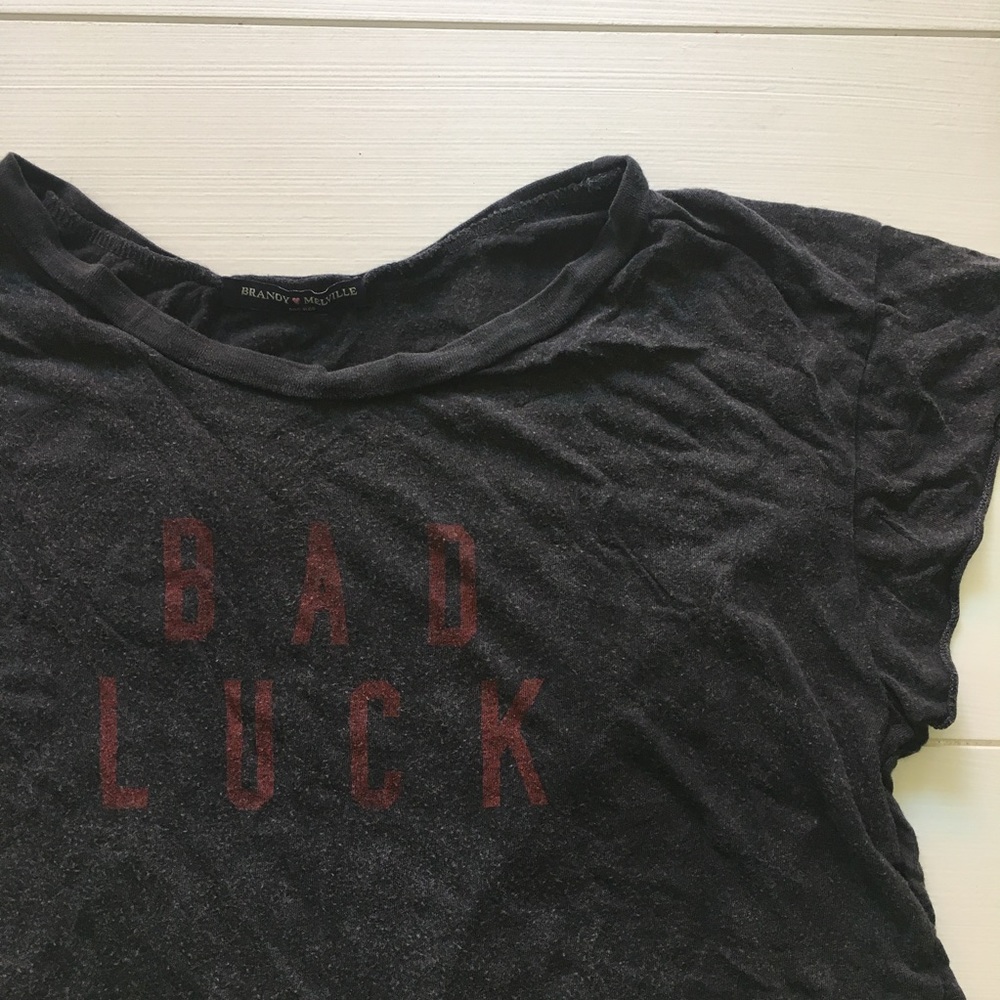 Bad Luck Brandy Melville Crop Top